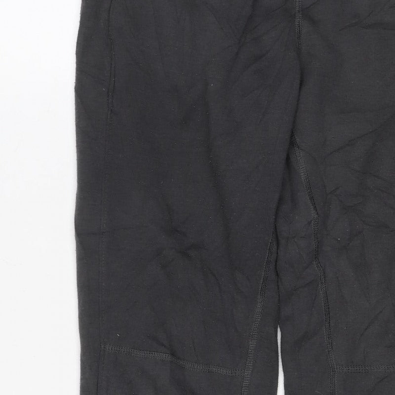 The North Face Boys Black M Jogger Activewear Trousers Logo