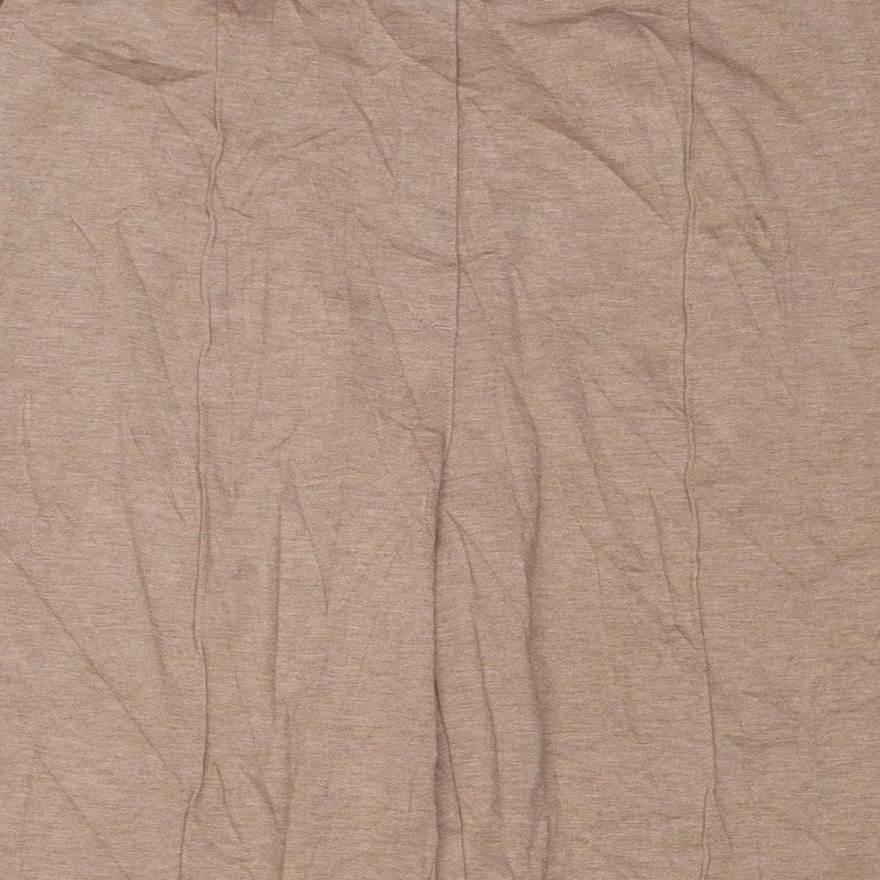 M&S Womens Beige UK 16 Regular Wide Leg Stretch Trousers