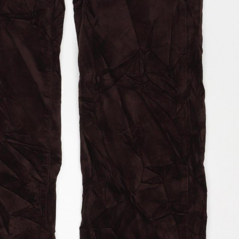 NYDJ Women’s Brown Size 8 Straight Stretch Trousers