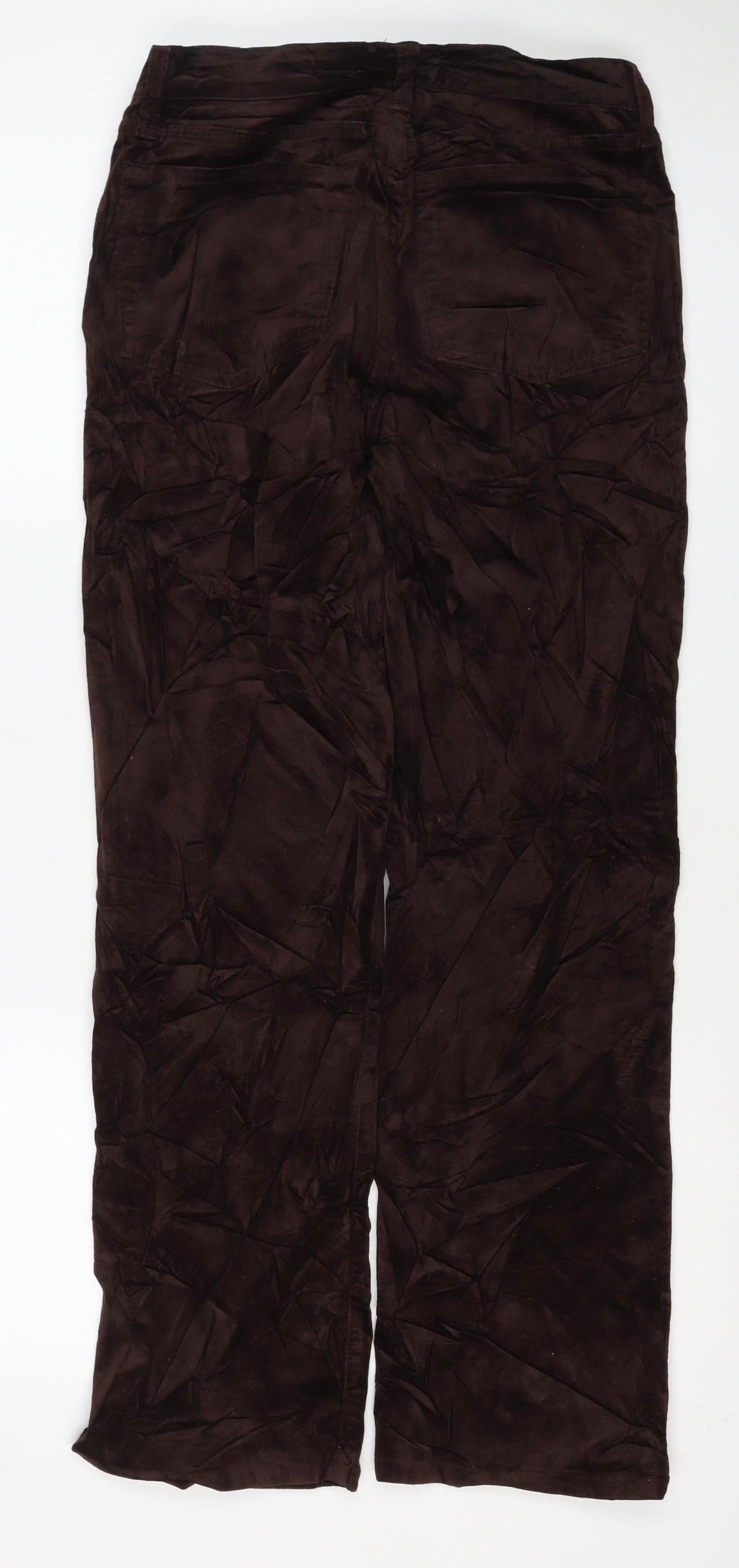 NYDJ Women’s Brown Size 8 Straight Stretch Trousers