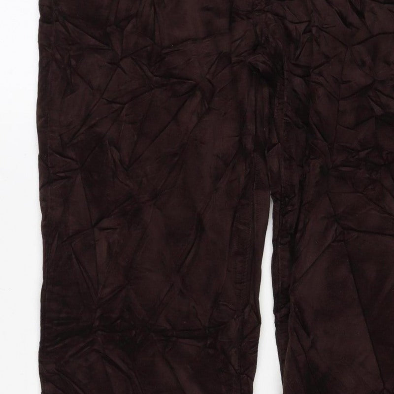 NYDJ Women’s Brown Size 8 Straight Stretch Trousers