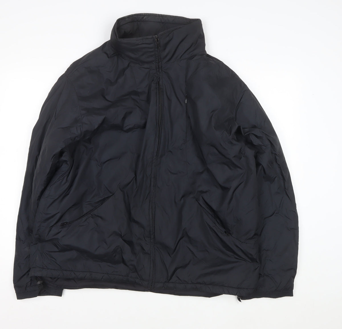 GAP Men’s Black Large Full Zip Stand Collar Jacket