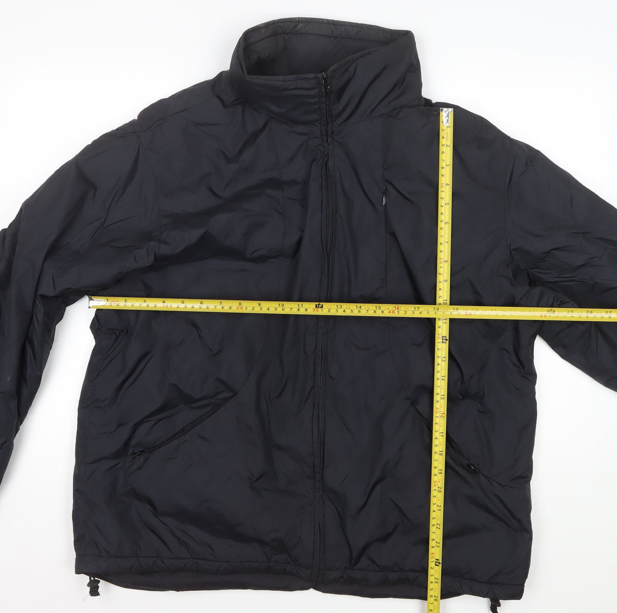 GAP Men’s Black Large Full Zip Stand Collar Jacket