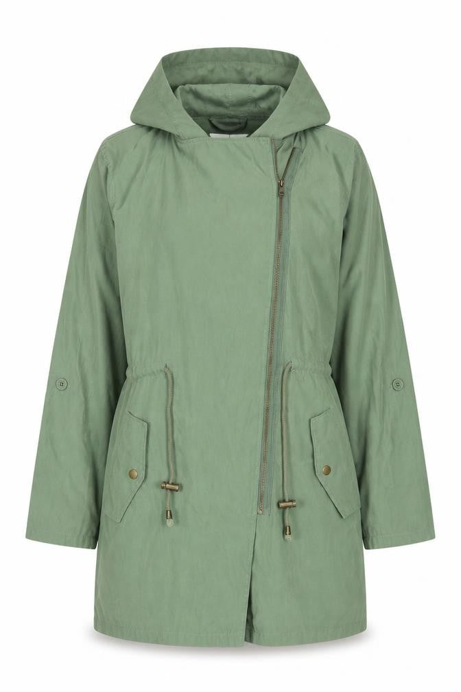 Forever 21 Women’s Green UK 14 Lightweight Hooded Parka Jacket