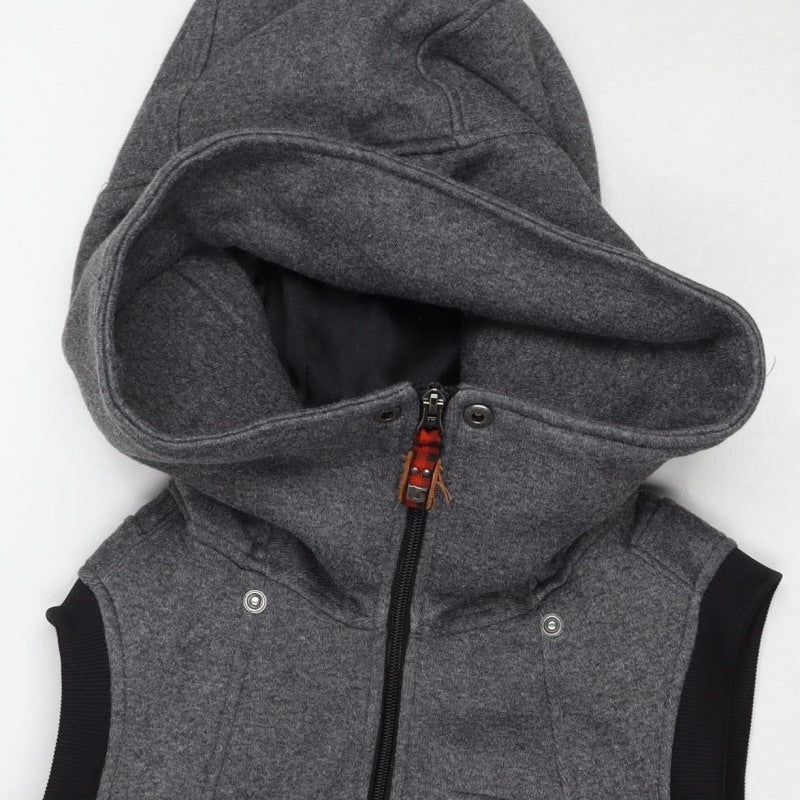 Burton Women’s Grey Full Zip Hooded Fleece Sweatshirt Size L