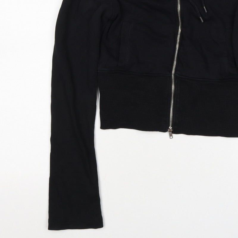 Weekday Women’s Black S Full Zip Hooded Hoodie