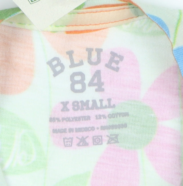 Sockeye Sam's Girls Multicoloured XS Basic Alaska Bear Floral T-Shirt