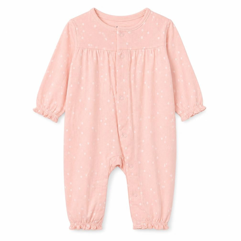 Pepco Baby Girls Pink Polka Dot Bunny Babygrow 0-3 Months