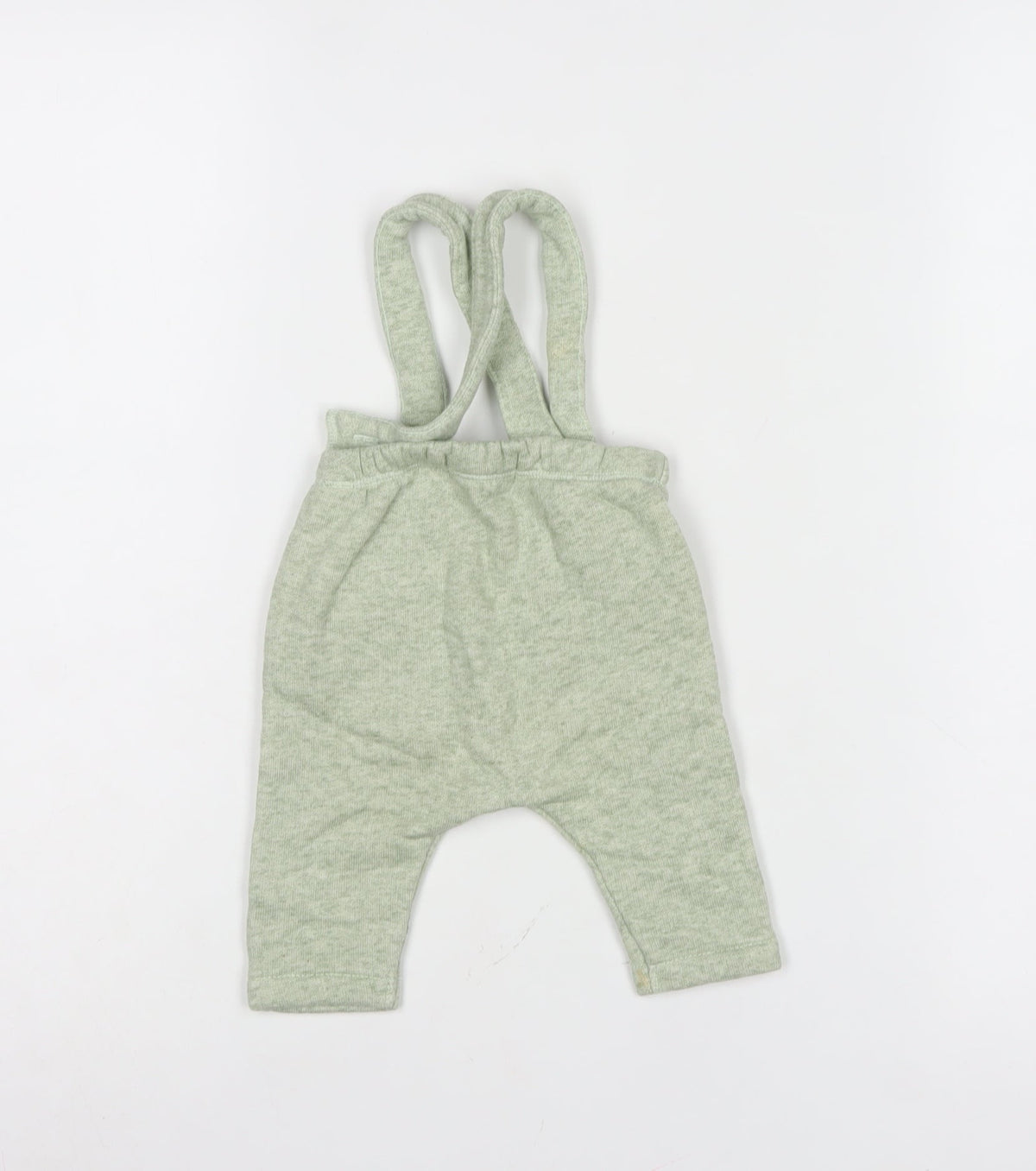 Zara Mini Unisex Baby Green 1-3 Months Jogger Suspender Trousers