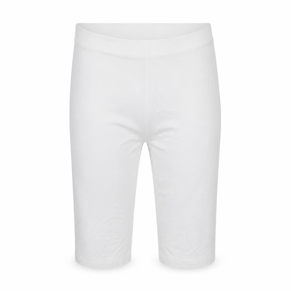Next Women White UK 10 Biker Shorts Stretch Lyocell Short Length