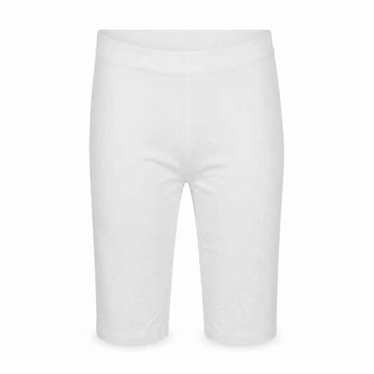 Next Women White UK 10 Biker Shorts Stretch Lyocell Short Length