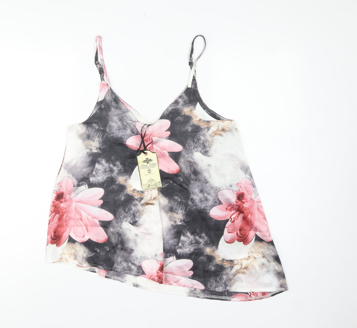 Parisian Women’s Multicoloured UK 10 Floral Chiffon Camisole Top