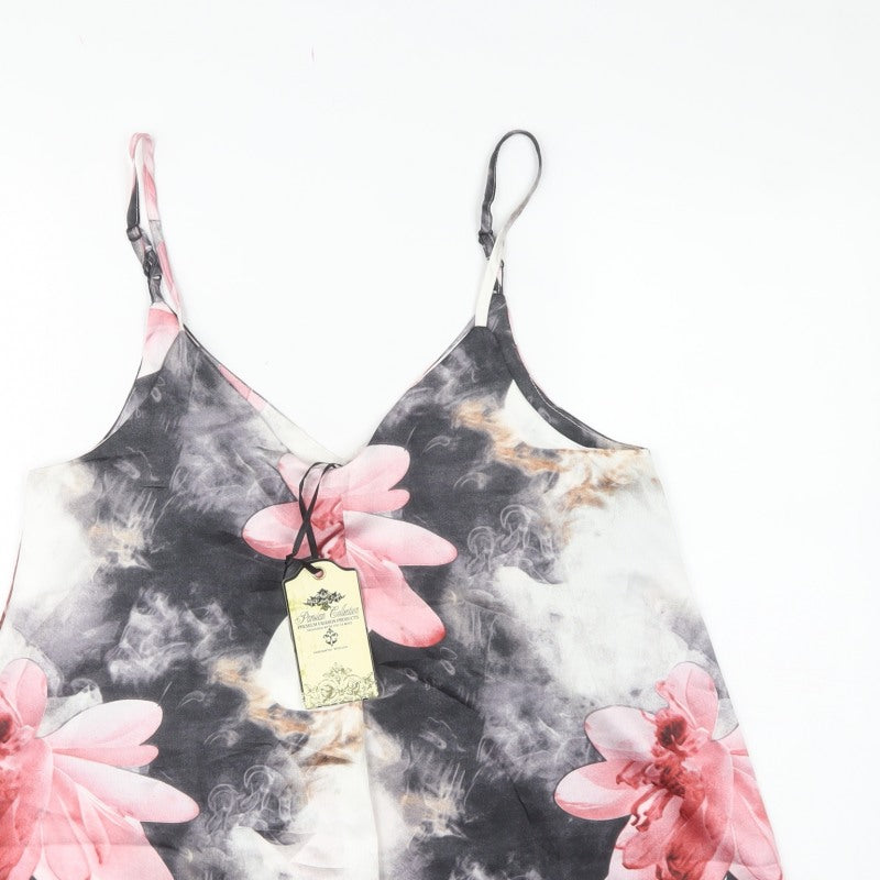 Parisian Women’s Multicoloured UK 10 Floral Chiffon Camisole Top