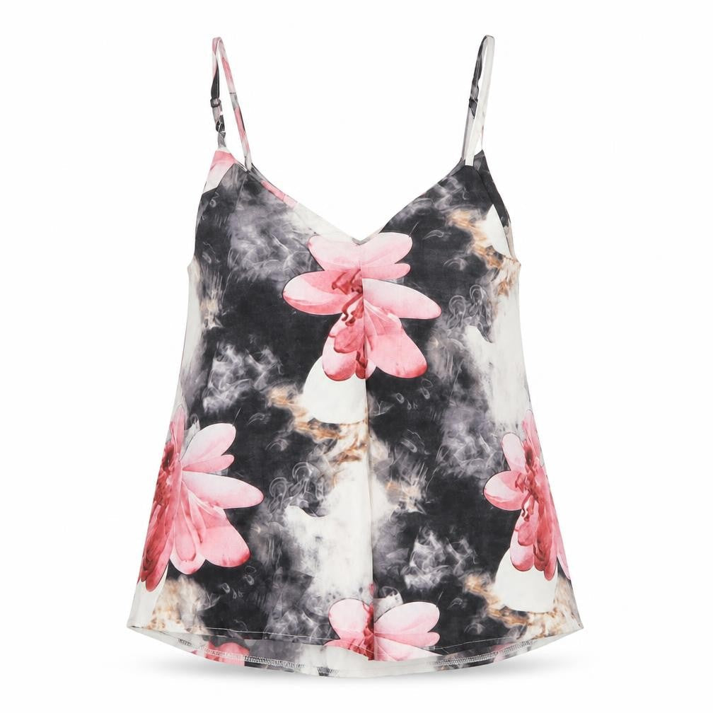 Parisian Women’s Multicoloured UK 10 Floral Chiffon Camisole Top