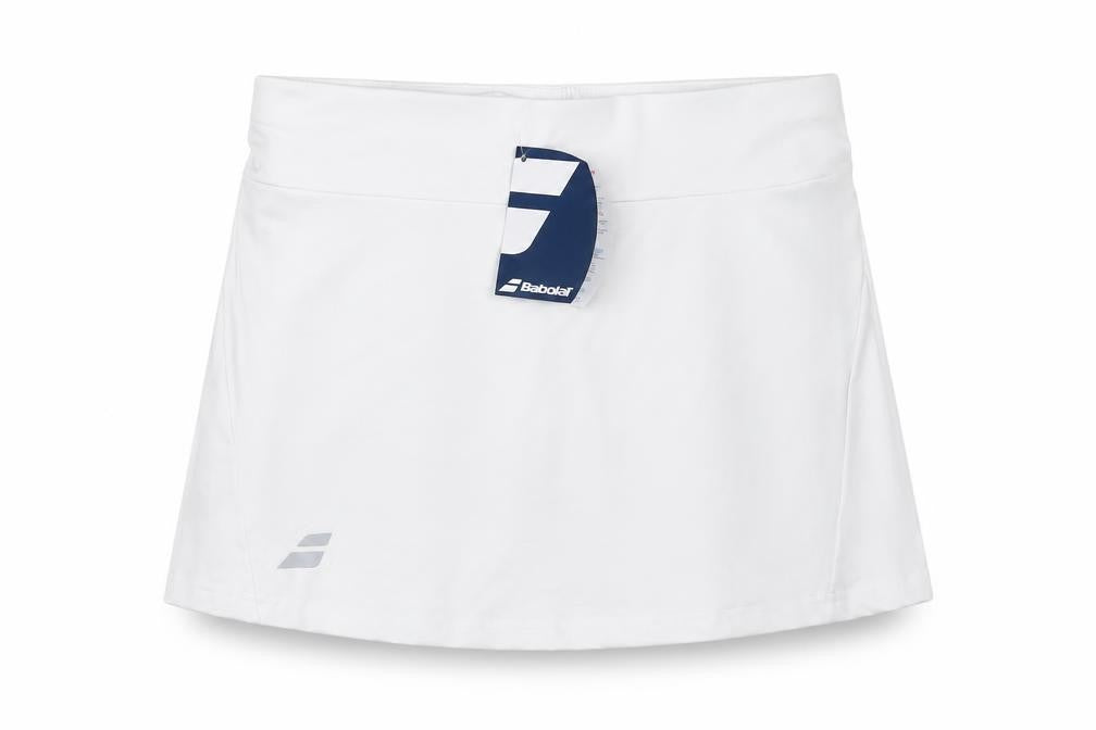 Babolat Women White M Athletic Tennis Short Skirt Stretch NWT