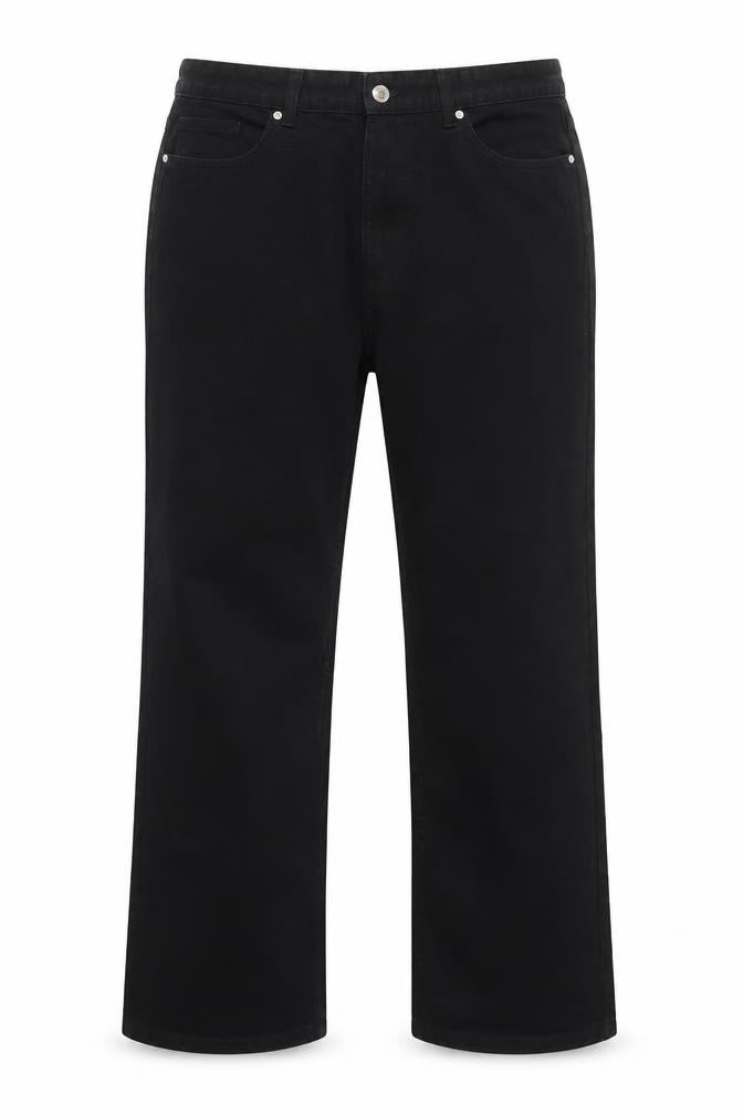 Papaya Women’s Black Size 16 Relaxed Straight High Rise Jeans