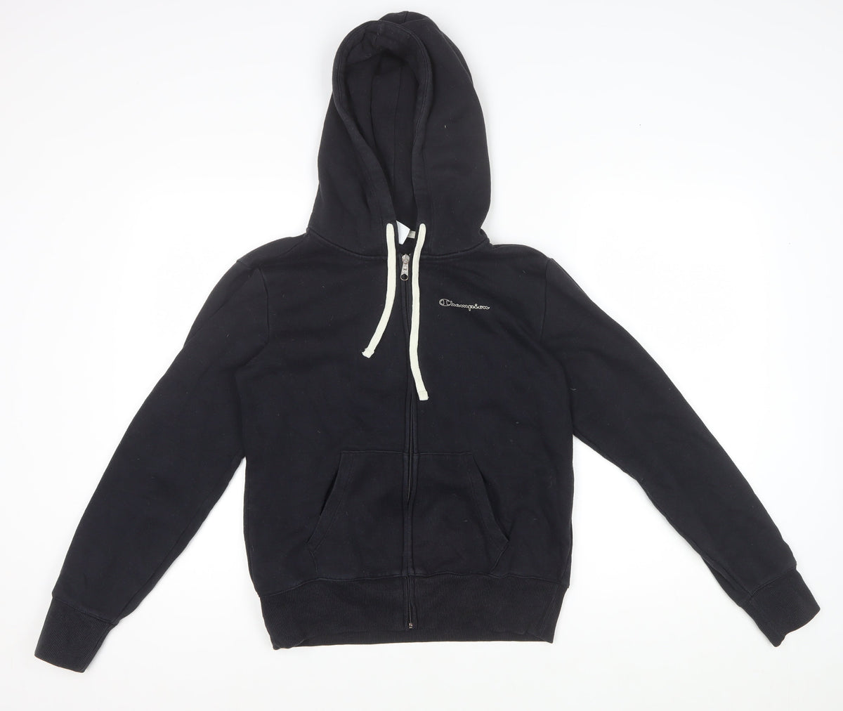 Champion Women’s Black Medium Hooded Full Zip Basic Jacket