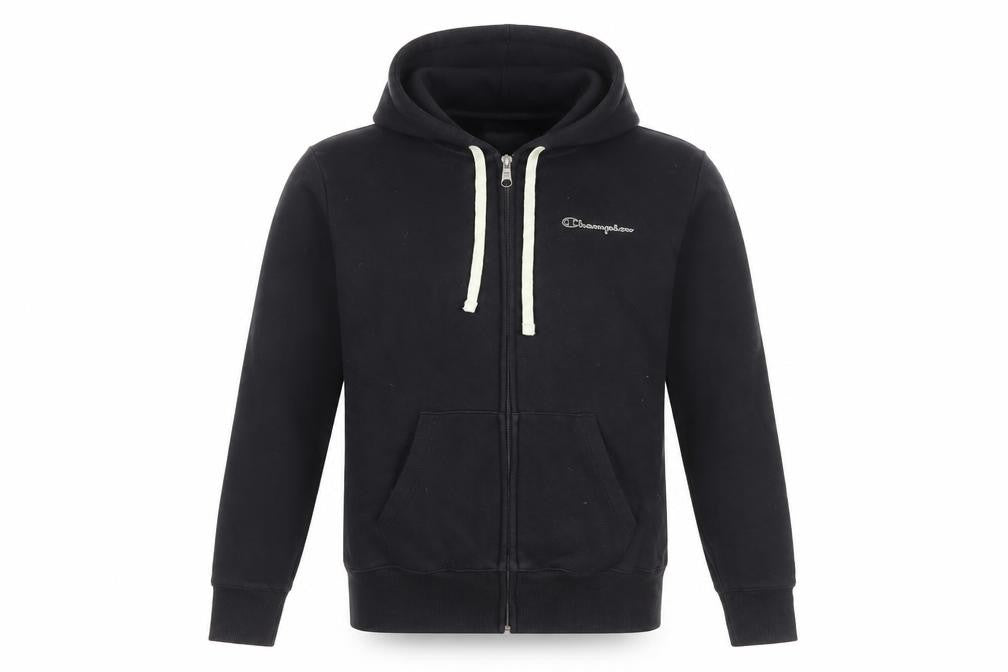 Champion Women’s Black Medium Hooded Full Zip Basic Jacket
