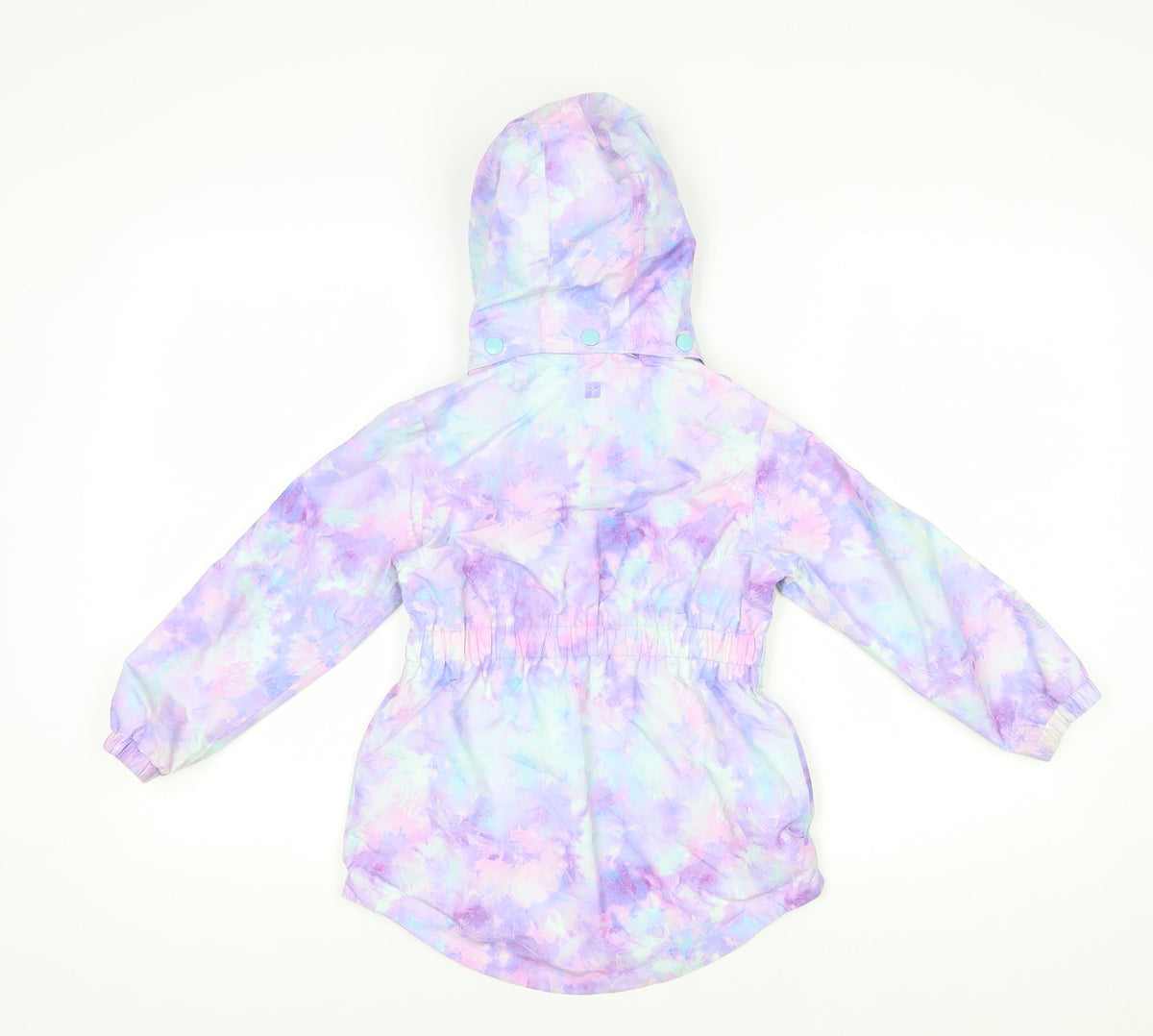 Mountain Warehouse Girls Multicoloured 5-6 Years Waterproof Hooded Rain Jacket