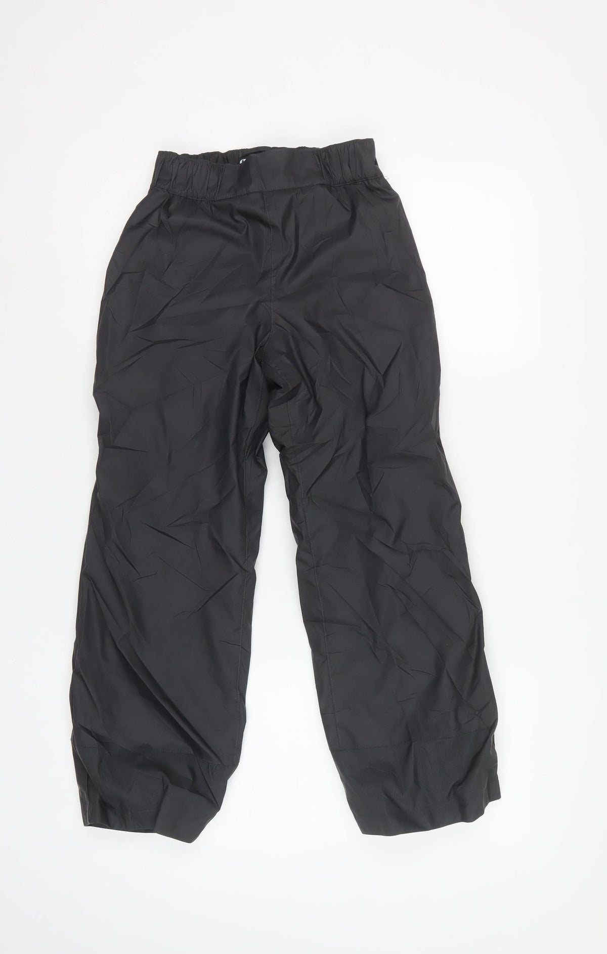 Wedze Boys Black 8 Years Snow Pants Ski Trousers Waterproof Lined