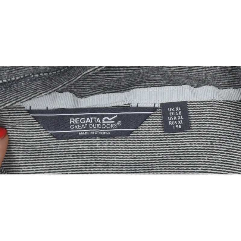 Regatta Men’s Grey XL 1/4 Zip Fleece Pullover Sweatshirt Outdoor