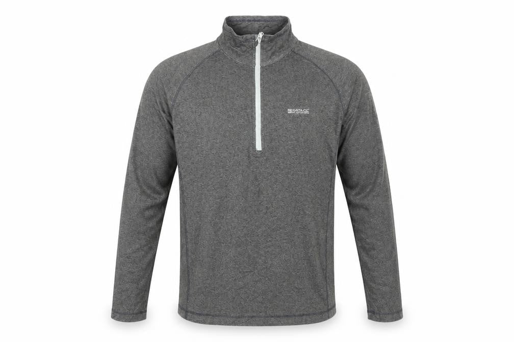 Regatta Men’s Grey XL 1/4 Zip Fleece Pullover Sweatshirt Outdoor