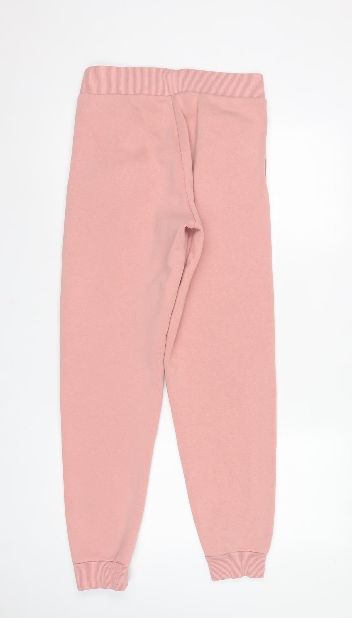 Guess Women Pink M Logo Stripe Cuffed Jogger Sweatpants