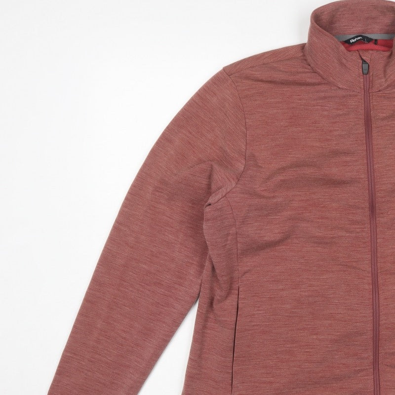 Rohan Women’s Pink L Merino Wool Blend Full Zip Fleece Jacket