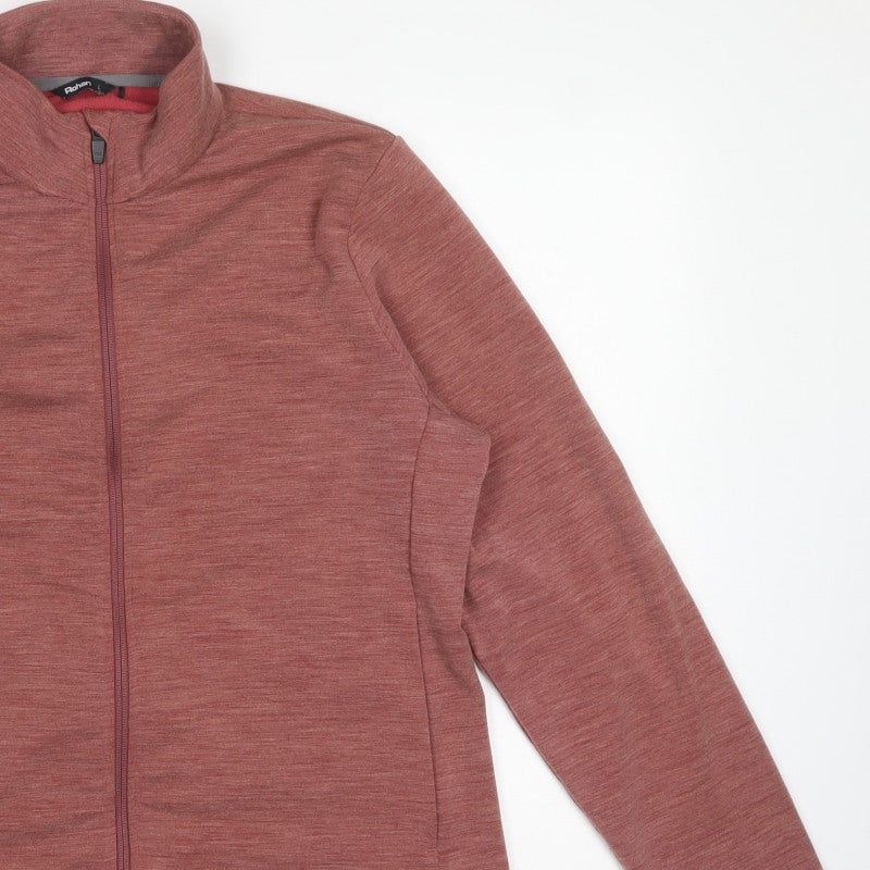 Rohan Women’s Pink L Merino Wool Blend Full Zip Fleece Jacket