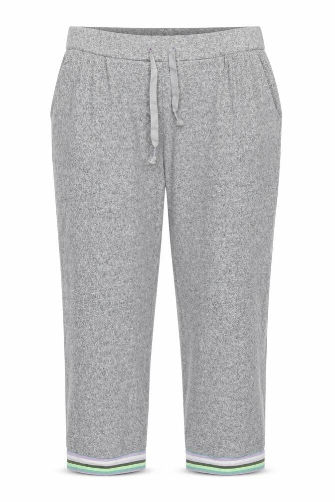 White Stuff Women’s Grey Jogger Trousers UK 18 Drawstring Cuffed