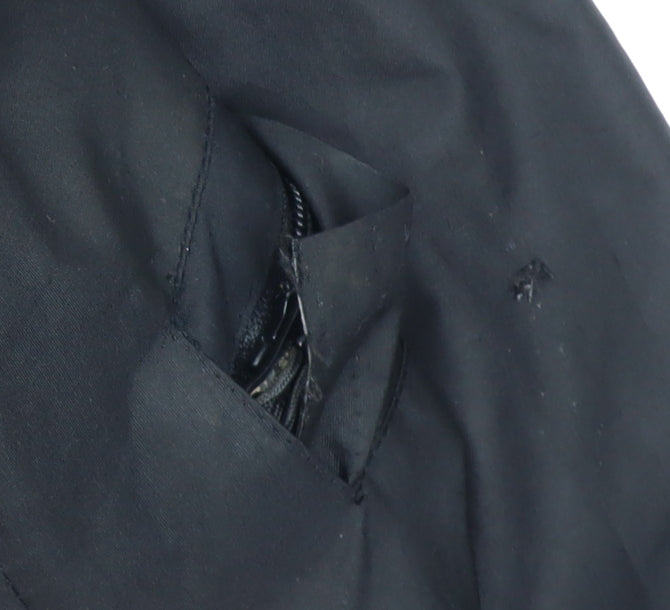 Mountain Warehouse Men’s Black M Hooded Waterproof Rain Jacket