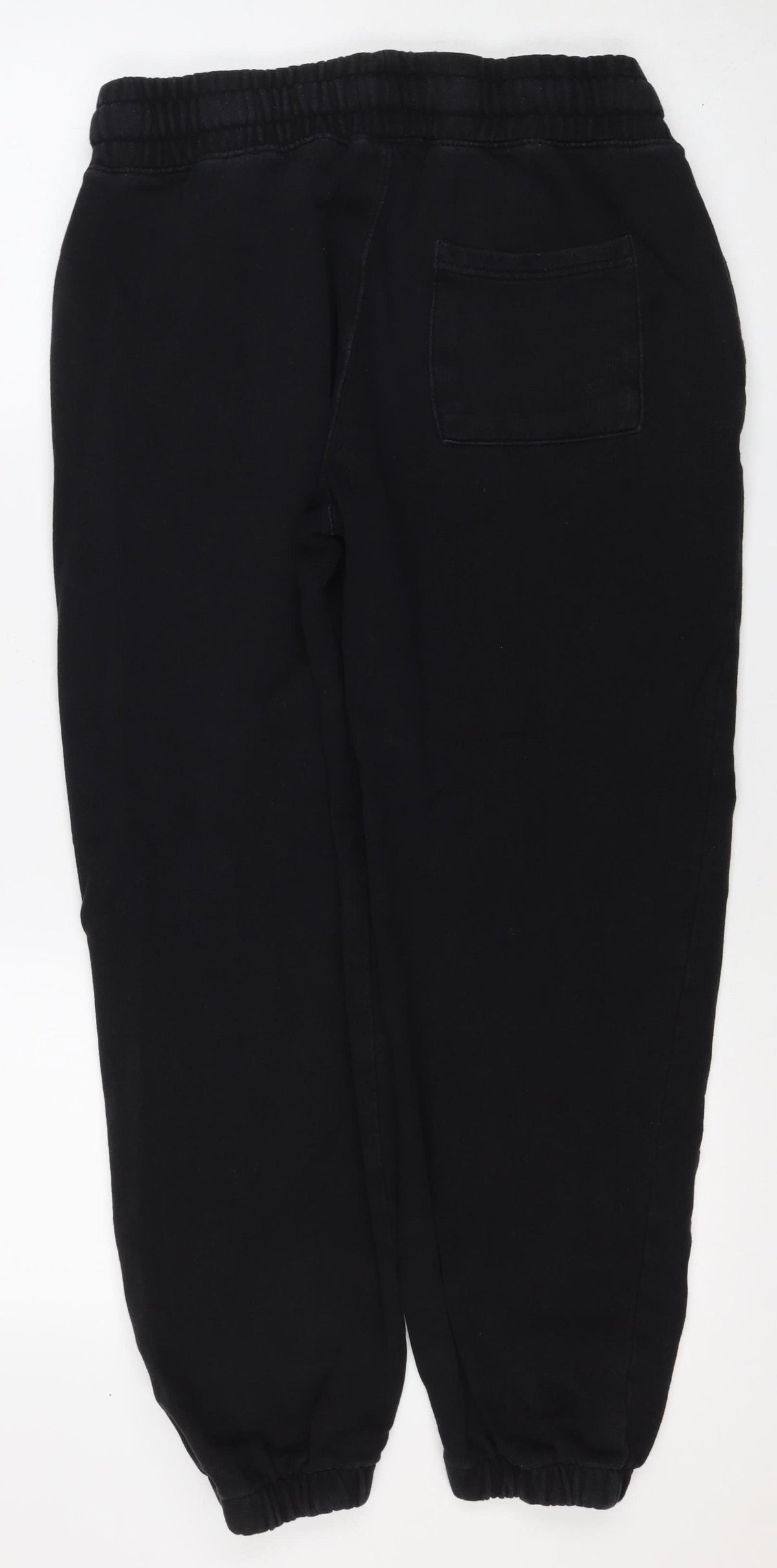 Greggs Men’s Black Medium Logo Jogger Sweatpants Drawstring