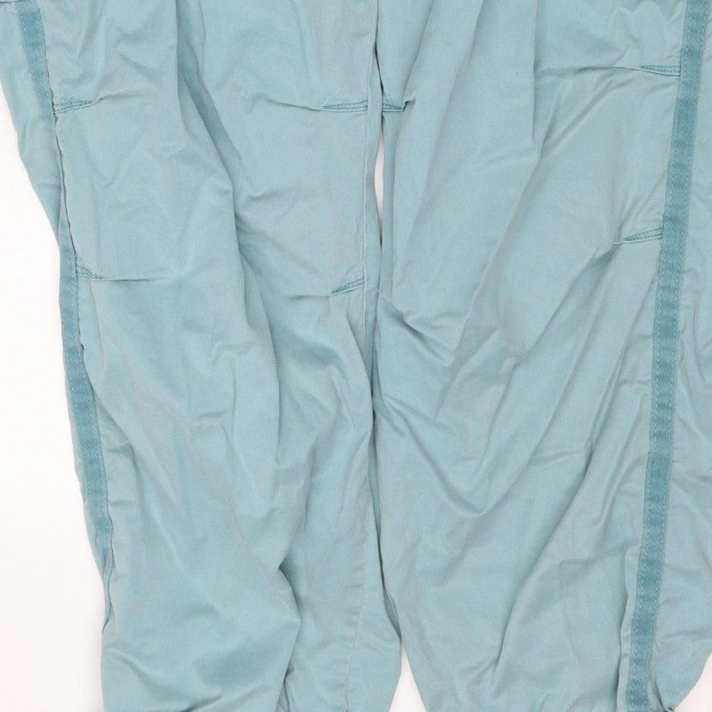 Marks and Spencer Women Blue Size 20 Long Cargo Trousers