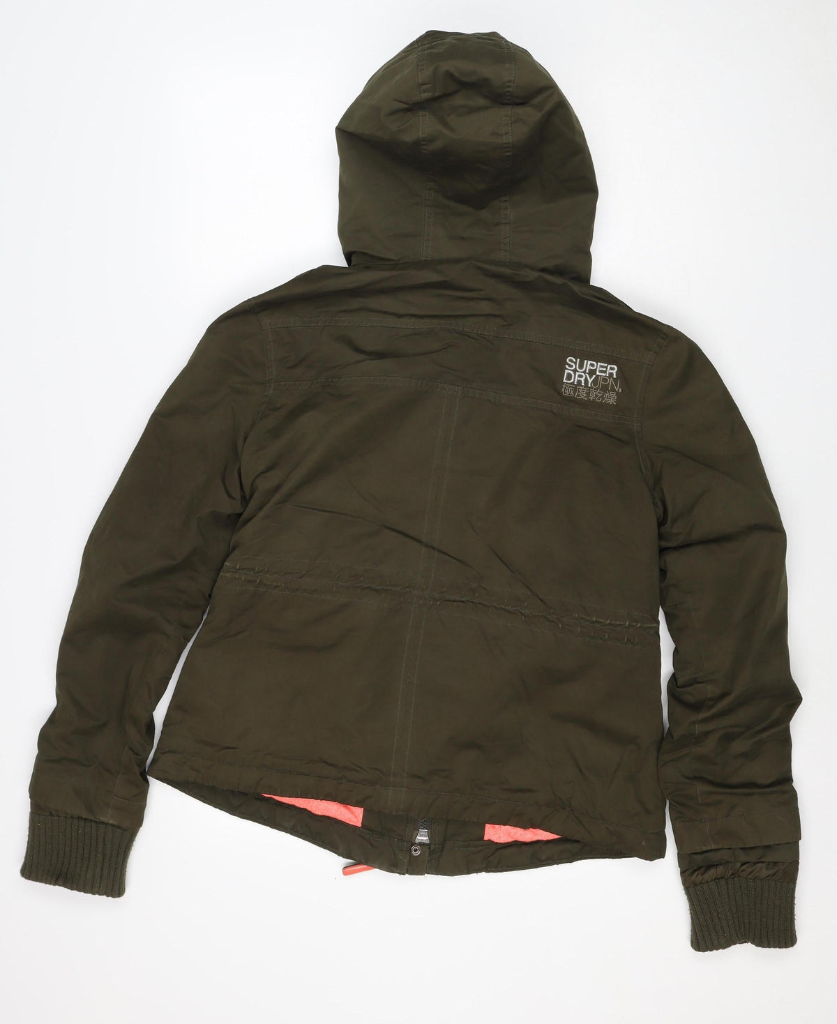 Superdry Unisex Green XL Hooded Insulated Full Zip Jacket