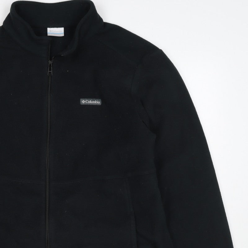Columbia Women’s Black 2XL Basic Full Zip Fleece Jacket Logo Pockets