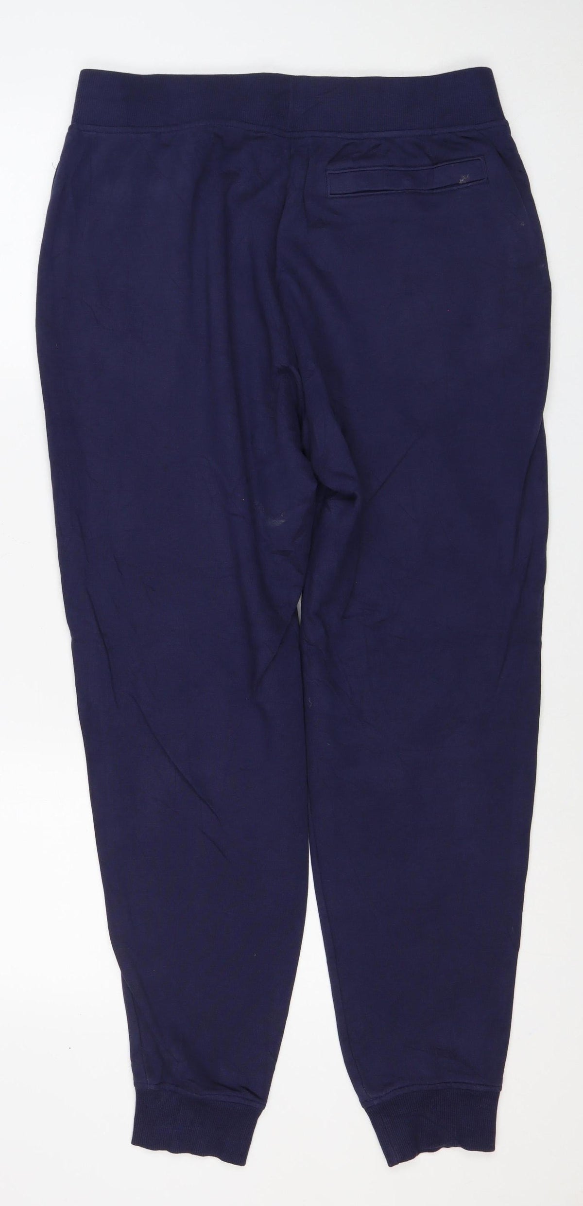 Under Armour Women Blue L Loose Fit Jogger Track Pants Drawstring