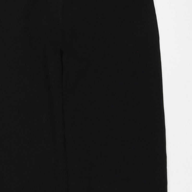 M&S Collection Women’s Black Size 12 Regular Straight Dress Trousers