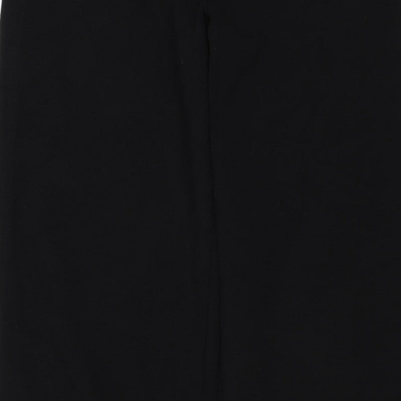 M&S Collection Women’s Black Size 12 Regular Straight Dress Trousers