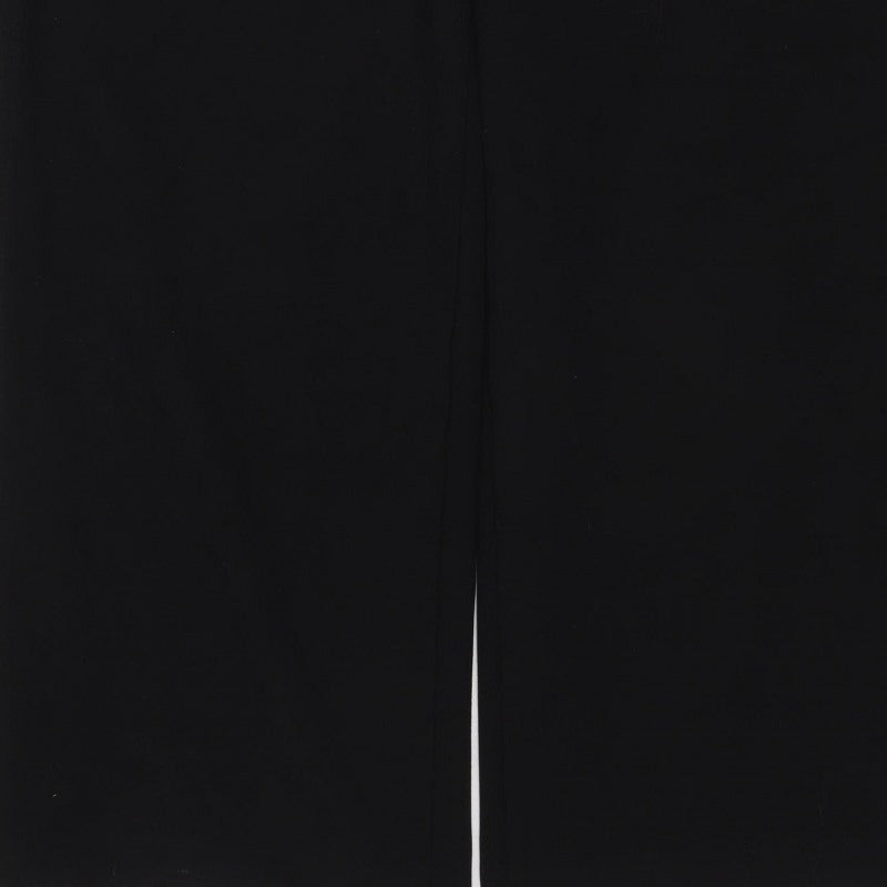 M&S Collection Women’s Black Size 12 Regular Straight Dress Trousers