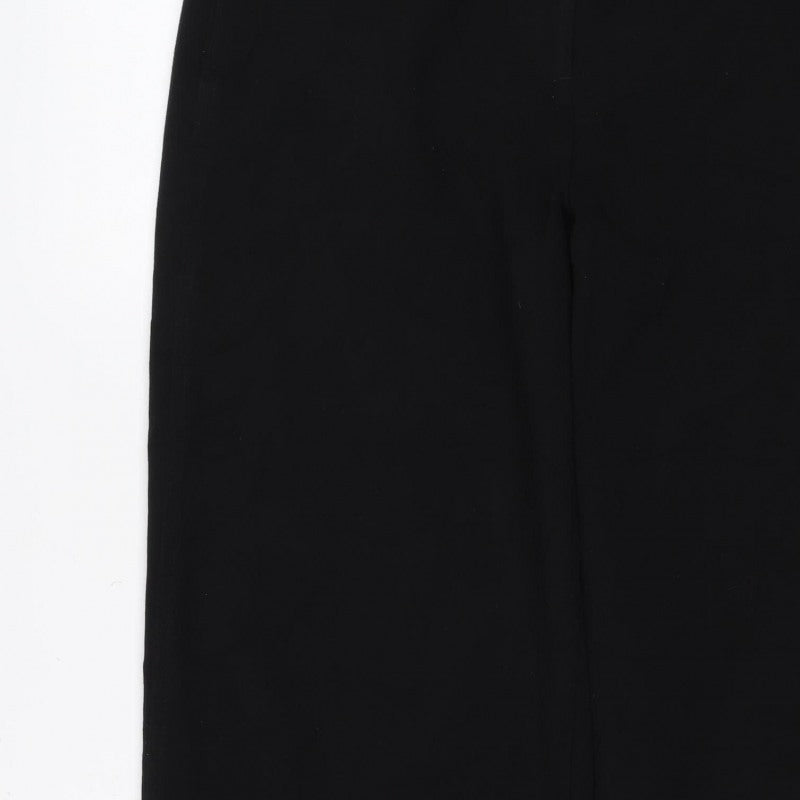 M&S Collection Women’s Black Size 12 Regular Straight Dress Trousers