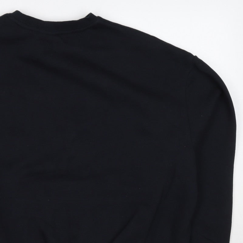 Ellesse Women’s Black UK 10 Logo Graphic Pullover Sweatshirt