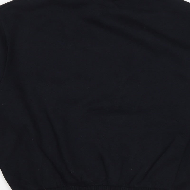 Ellesse Women’s Black UK 10 Logo Graphic Pullover Sweatshirt