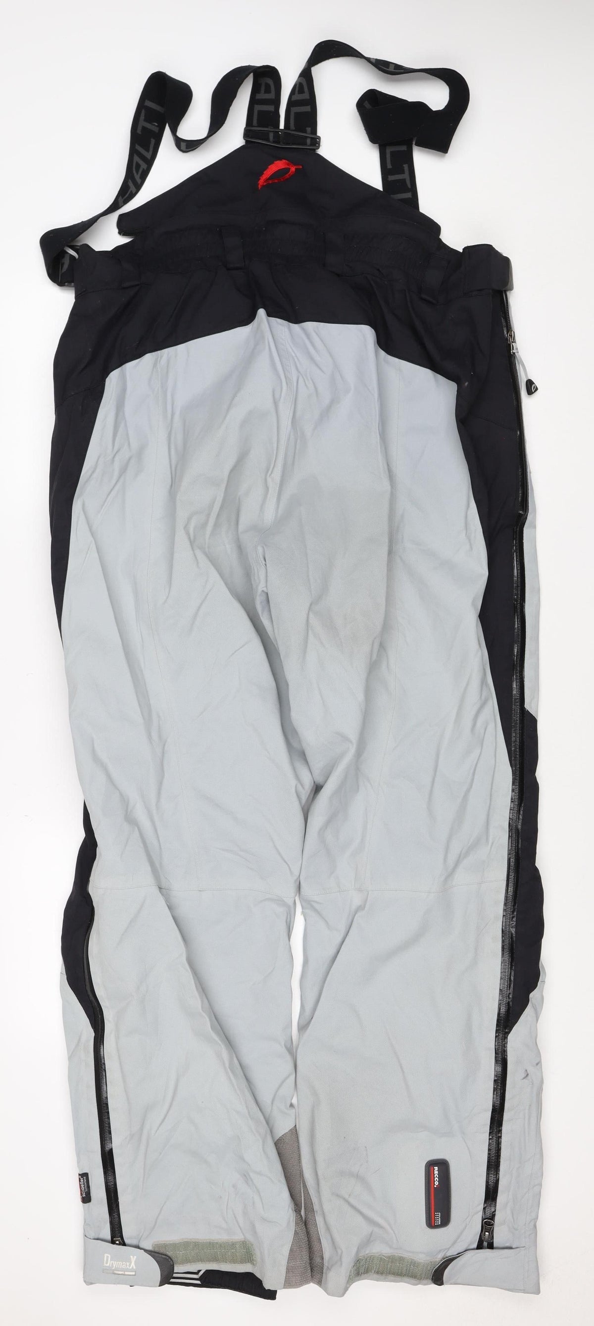 Halti Men Grey XL Snow Pants Ski Trousers with Braces