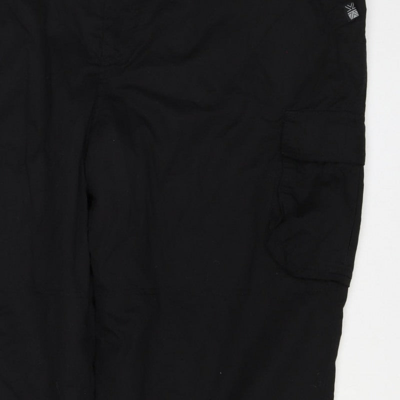 Karrimor Men’s Black 2XL Walking Trousers Belted Lined Outdoor
