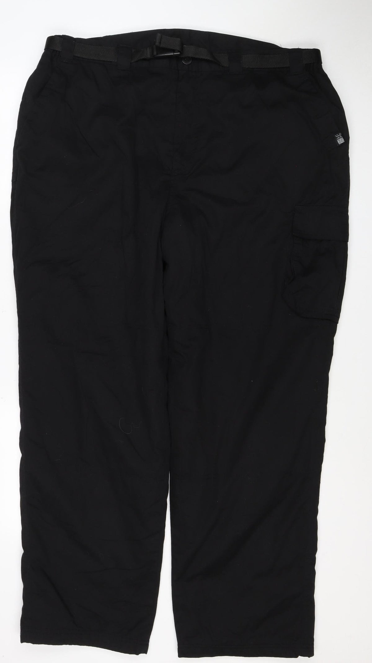 Karrimor Men’s Black 2XL Walking Trousers Belted Lined Outdoor