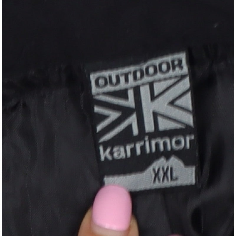 Karrimor Men’s Black 2XL Walking Trousers Belted Lined Outdoor