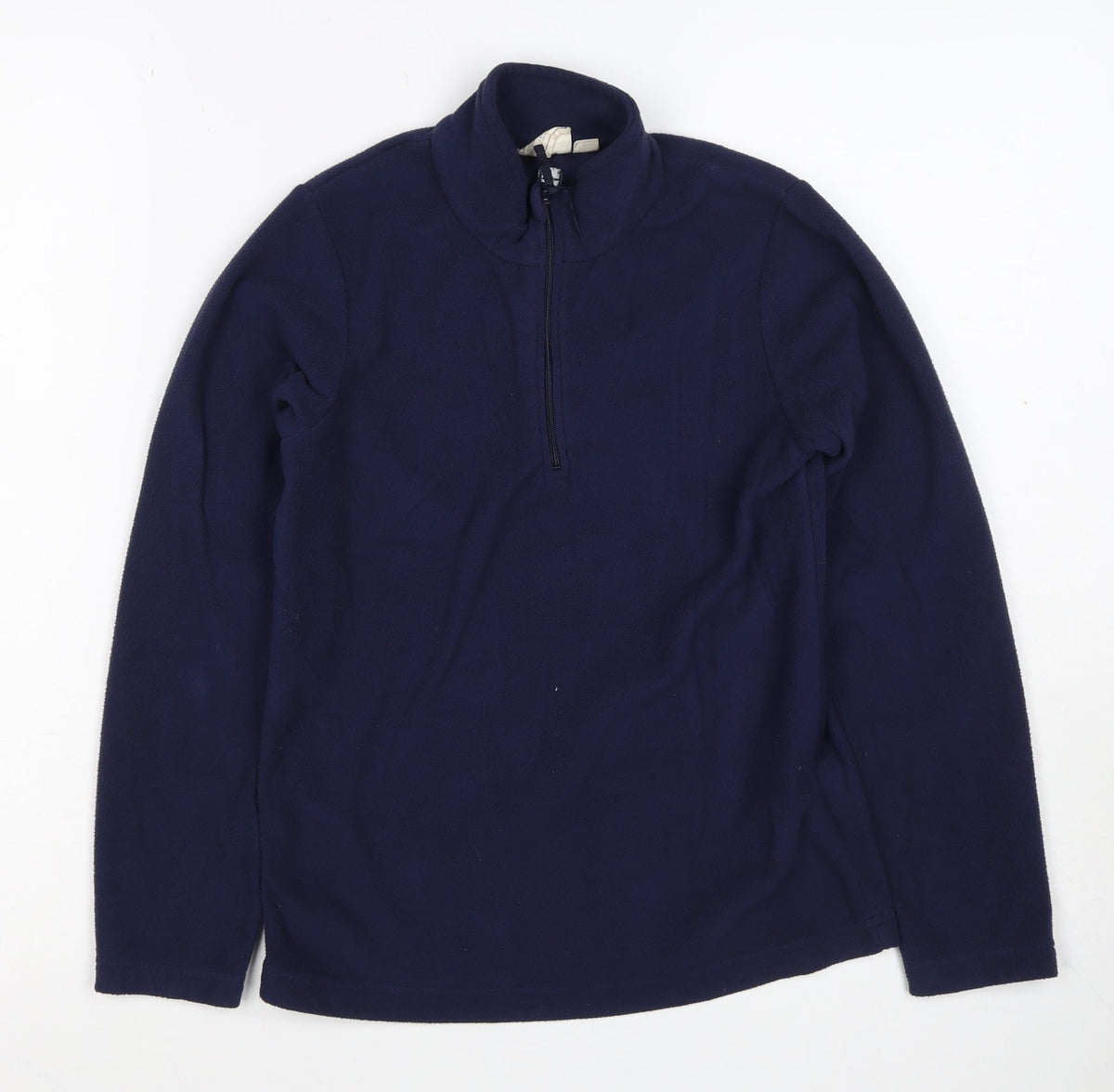 Mountain Warehouse Boys Blue 11-12 Years 1/4 Zip Fleece Sweatshirt