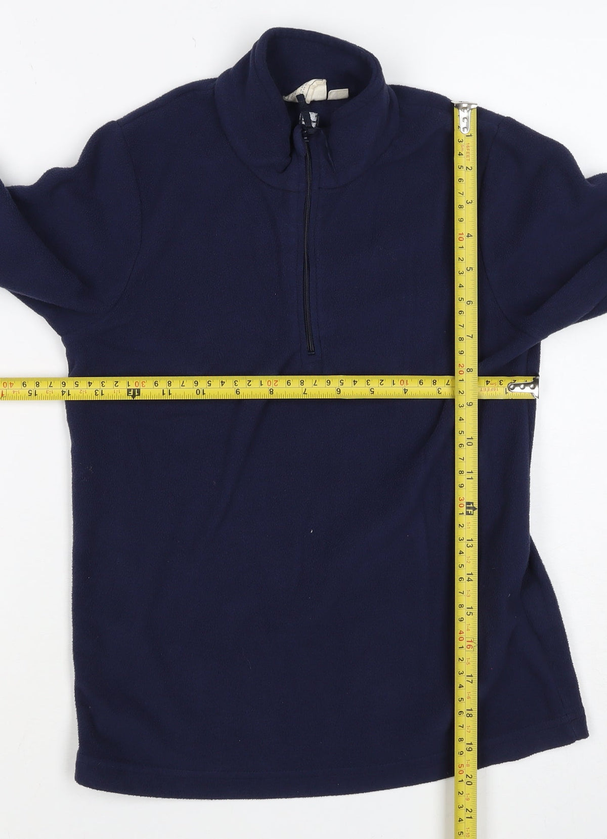 Mountain Warehouse Boys Blue 11-12 Years 1/4 Zip Fleece Sweatshirt