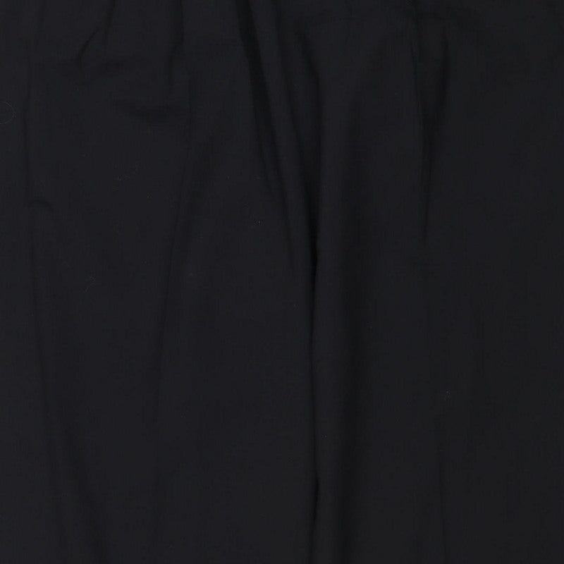 Marks and Spencer Women Black Size 12 Long Bootcut Tailored Trousers