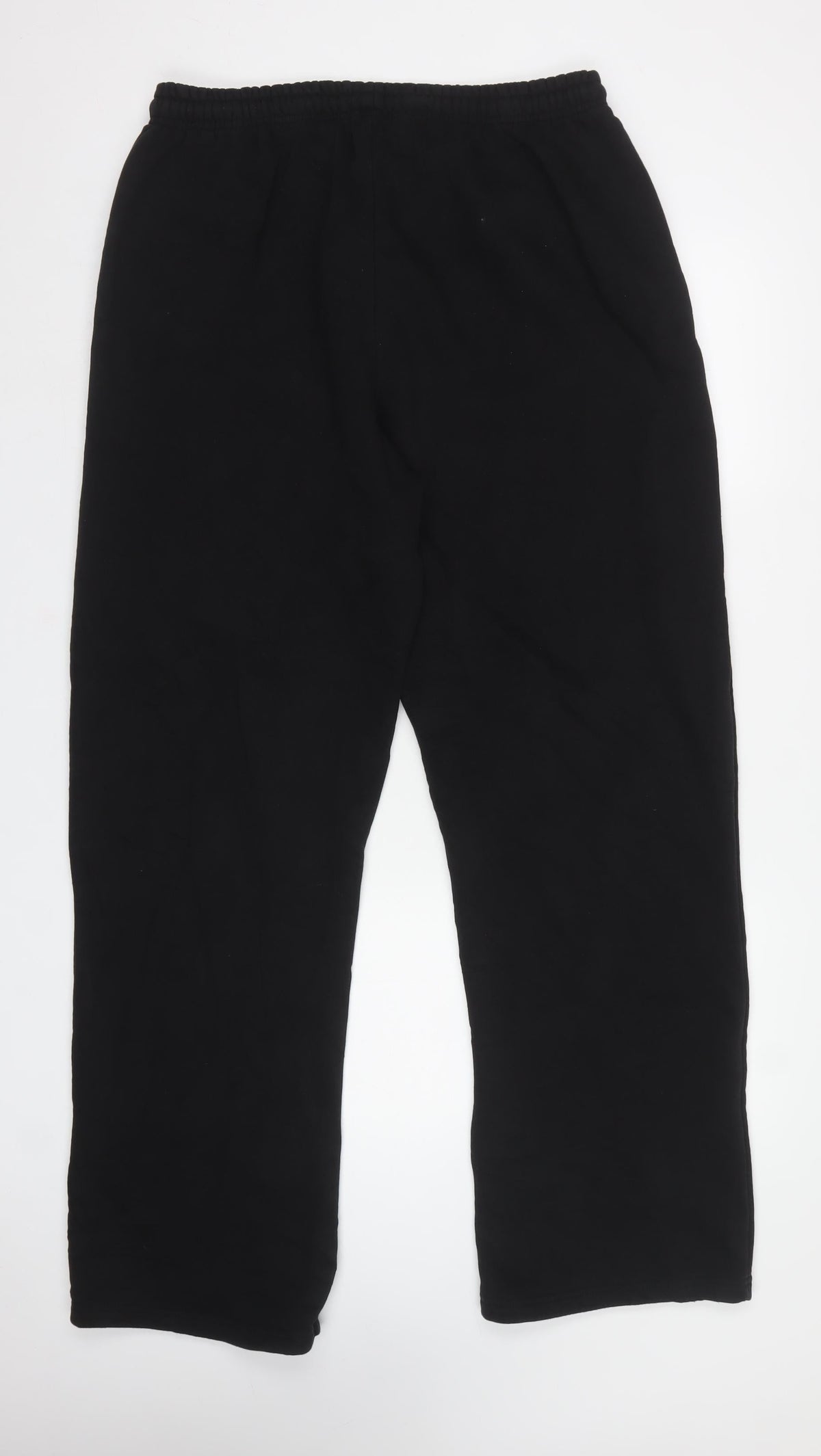 boohooMAN Men's Black XL Logo Jogger Sweatpants Elastic Waist